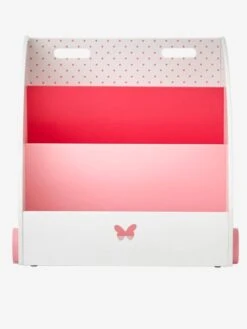 Bibliothèque à Roulettes ENVOLEE Blanc - Vertbaudet -Meubles Pour Enfants bibliotheque a roulettes envolee 3