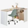 Bureau D'angle Liverpool Blanc - Vertbaudet -Meubles Pour Enfants bureau dangle liverpool