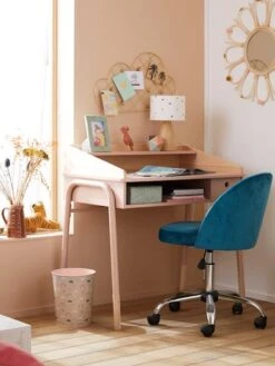 Bureau Enfant LIGNE AMAZONIE Rose - Vertbaudet -Meubles Pour Enfants bureau enfant ligne amazonie 2