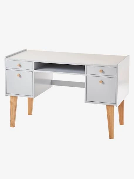 Bureau Enfant LIGNE FJORD Gris/bois - Vertbaudet 4 Bureau Enfant LIGNE FJORD Gris/bois - Vertbaudet â Image 2