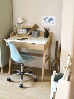 Bureau Enfant Vintage Blanc - Vertbaudet -Meubles Pour Enfants bureau enfant vintage 4