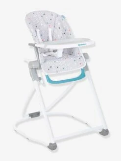 Chaise Haute Compacte BADABULLE Gris/chevrons - Badabulle -Meubles Pour Enfants chaise haute compacte badabulle 5