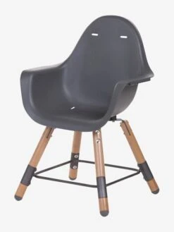 Chaise Haute Evolu 2 + Arceau CHILDHOME Naturel Blanc - Childhome -Meubles Pour Enfants chaise haute evolu 2 arceau childhome 11