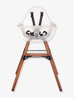 Chaise Haute Evolu 2 + Arceau CHILDHOME Transparent Naturel - Childhome -Meubles Pour Enfants chaise haute evolu 2 arceau childhome 3