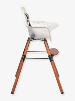 Chaise Haute Evolu 2 + Arceau CHILDHOME Transparent Naturel - Childhome -Meubles Pour Enfants chaise haute evolu 2 arceau childhome 5