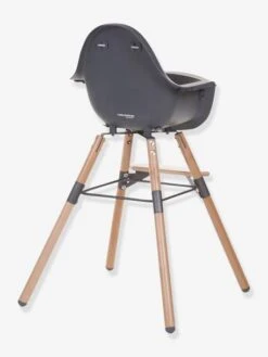 Chaise Haute Evolu 2 CHILDHOME + Coussin Néoprène Anthracite/gris - Childhome -Meubles Pour Enfants chaise haute evolu 2 childhome coussin neoprene 3
