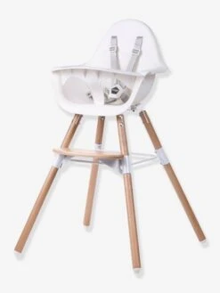 Chaise Haute Evolu 2 CHILDHOME + Coussin Néoprène Anthracite/gris - Childhome -Meubles Pour Enfants chaise haute evolu 2 childhome coussin neoprene 4