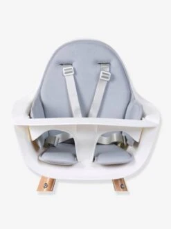 Chaise Haute Evolu 2 CHILDHOME + Coussin Néoprène Anthracite/gris - Childhome -Meubles Pour Enfants chaise haute evolu 2 childhome coussin neoprene 5