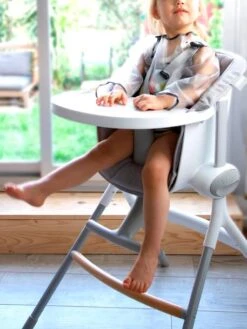 Chaise Haute évolutive BEABA Up & Down Gris - Beaba -Meubles Pour Enfants chaise haute evolutive beaba up down 2