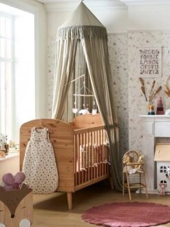 Ciel De Lit à Franges GRENIER Vert - Vertbaudet -Meubles Pour Enfants ciel de lit a franges grenier 3