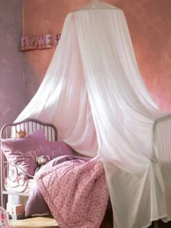 Ciel De Lit Cocoon Blanc - Vertbaudet -Meubles Pour Enfants ciel de lit cocoon 2