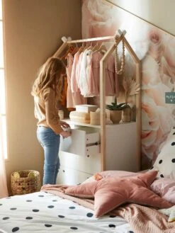 Commode Penderie Coconut Blanc - Vertbaudet -Meubles Pour Enfants commode penderie coconut 2