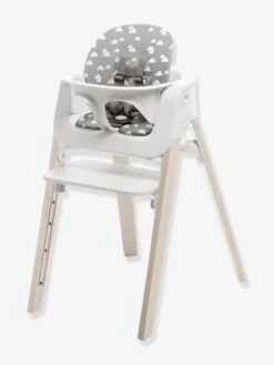 Coussin D’assise Pour Chaise Haute Steps STOKKE Gris/nuages - Stokke -Meubles Pour Enfants coussin dassise pour chaise haute steps stokke 3