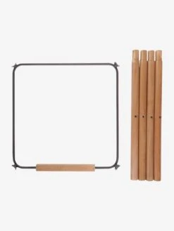 Kit De Pieds Longs Pour Chaise Haute Evolu + Repose-pieds CHILDHOME Naturel Anthracite - Childhome -Meubles Pour Enfants kit de pieds longs pour chaise haute evolu repose pieds childhome 3