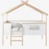 Lit Cabane Enfant Robinson Blanc - Vertbaudet -Meubles Pour Enfants lit cabane enfant robinson