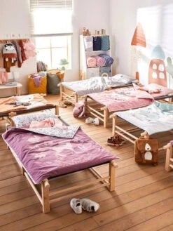 Lit De Camp Enfant Baroudeur Gris - Vertbaudet -Meubles Pour Enfants lit de camp enfant baroudeur 1