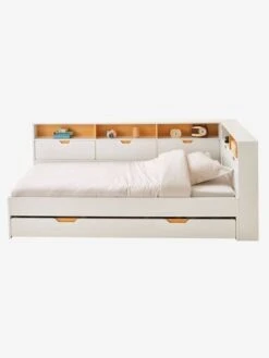 Lit Enfant Multi Rangements TRÉSOR Blanc - Vertbaudet 11 Lit Enfant Multi Rangements TRÉSOR Blanc - Vertbaudet -Meubles Pour Enfants lit enfant multi rangements tresor 3