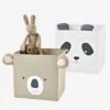 Lot De 2 Bacs En Tissu Panda Koala Beige - Vertbaudet 2 Lot De 2 Bacs En Tissu Panda Koala Beige - Vertbaudet -Meubles Pour Enfants lot de 2 bacs en tissu panda koala
