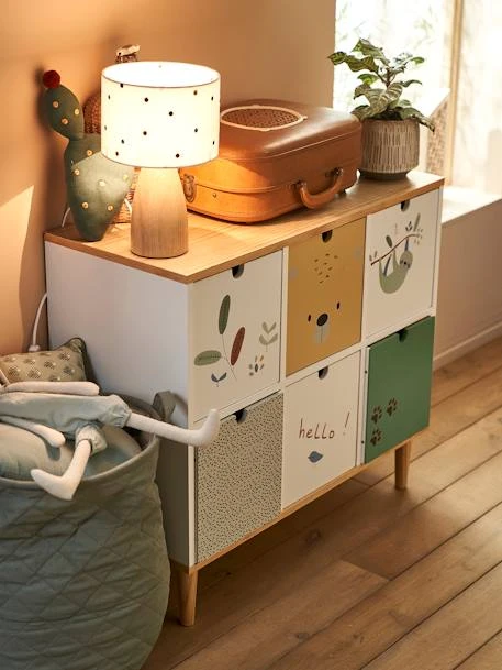 Meuble 6 Bacs Jungle Blanc - Vertbaudet 6 Meuble 6 Bacs Jungle Blanc - Vertbaudet â Image 4