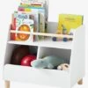 Meuble De Rangement Mixte étagère + Bacs LIGNE PTILOU Blanc/bois - Vertbaudet -Meubles Pour Enfants meuble de rangement mixte etagere bacs ligne ptilou