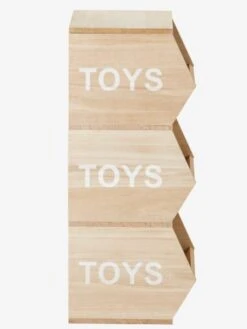Meuble Vertical 3 Bacs Toys Bois - Vertbaudet -Meubles Pour Enfants meuble vertical 3 bacs toys 2