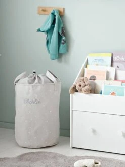 Panier à Linge Personnalisable Gris - Vertbaudet 10 Panier à Linge Personnalisable Gris - Vertbaudet -Meubles Pour Enfants panier a linge personnalisable 2
