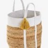 Panier En Jute Avec Fils Lurex Marguerite Blanc - Vertbaudet 2 Panier En Jute Avec Fils Lurex Marguerite Blanc - Vertbaudet -Meubles Pour Enfants panier en jute avec fils lurex marguerite