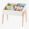 Rangement Livres LIGNE RETRO Blanc Clair Uni - Vertbaudet -Meubles Pour Enfants rangement livres ligne retro