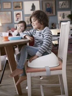 Rehausseur De Chaise BABYBJORN Blanc - Baby Bjorn -Meubles Pour Enfants rehausseur de chaise babybjorn 2