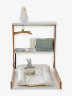 Table à Langer Murale Naturel/blanc - Vertbaudet -Meubles Pour Enfants table a langer murale 1